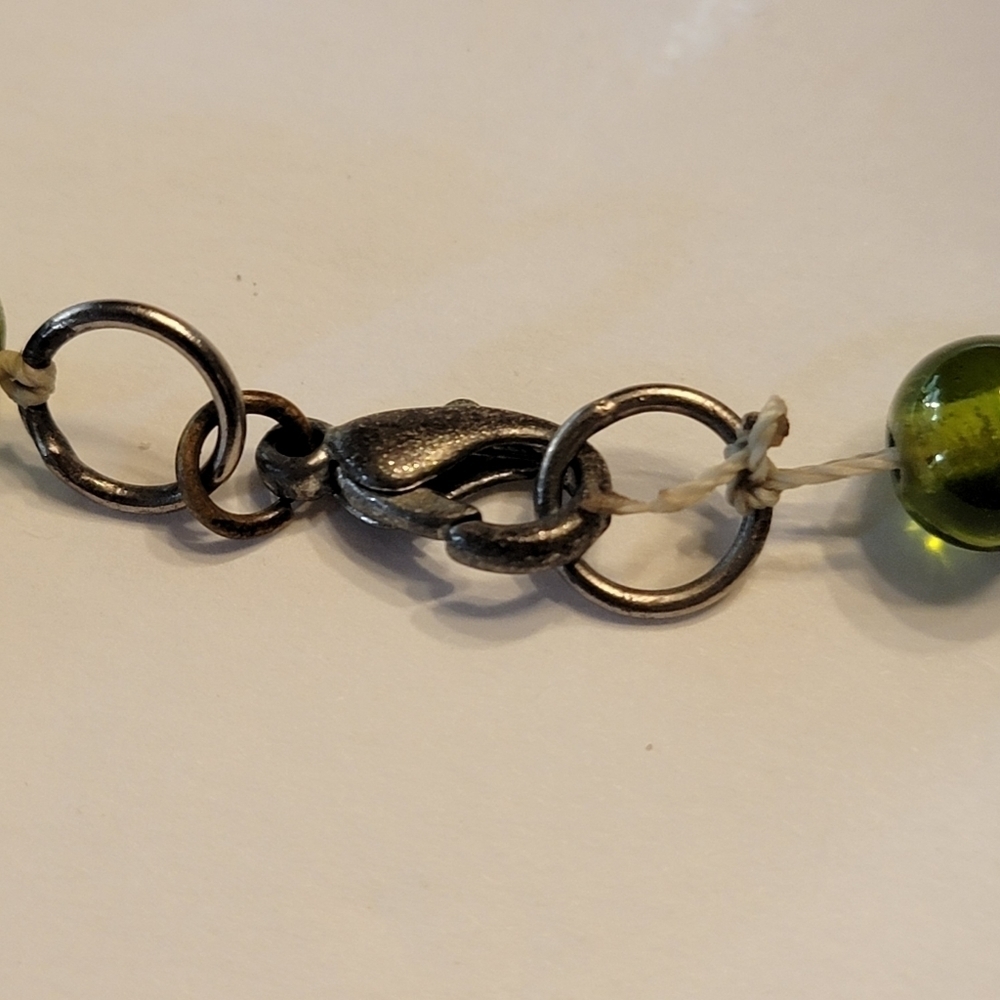 Vintage Chunky Wood Bead Necklace - Picture 5 of 5